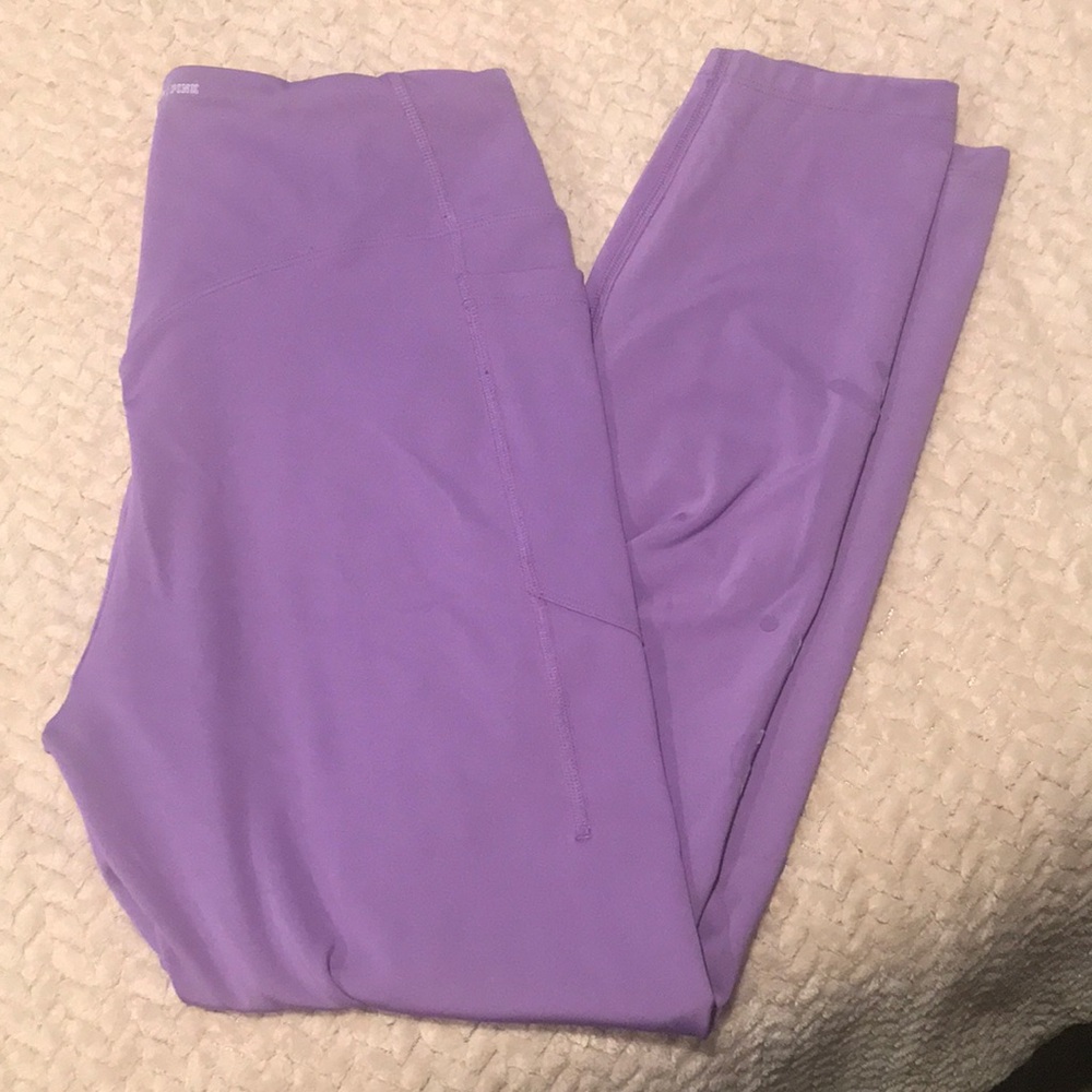 Pink large purple leggings